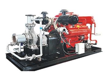 Pompa antincendio semplice del motore diesel della pompa di estinzione di incendio di operazione con controllo manuale